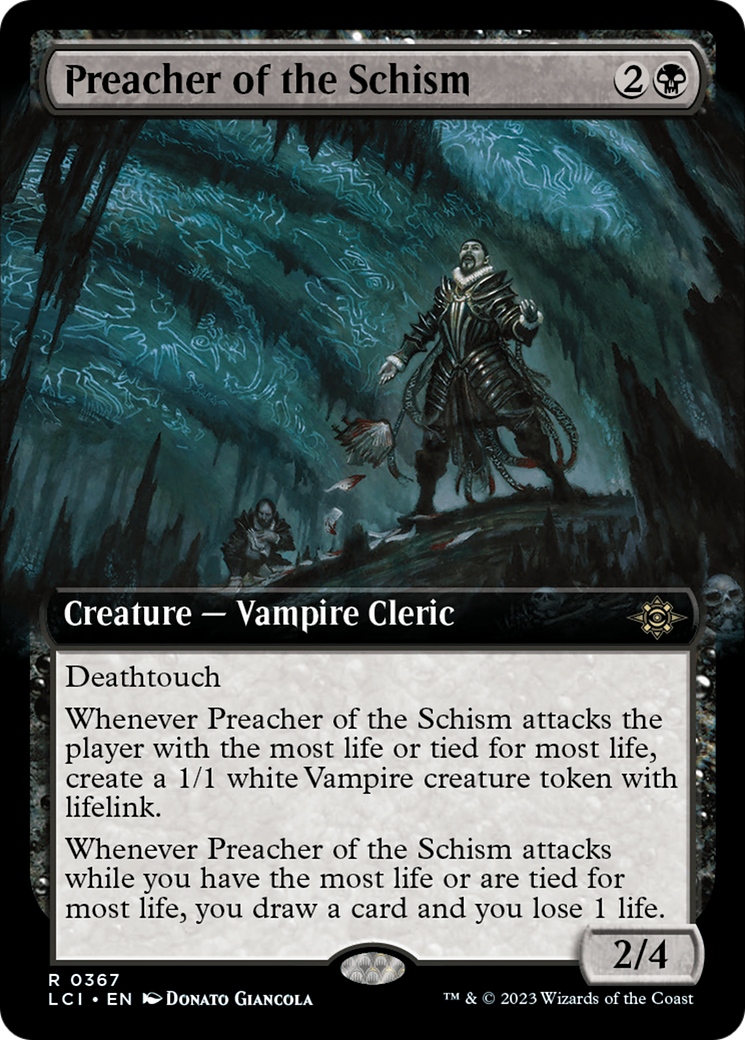 Preacher of the Schism (Extended Art) [The Lost Caverns of Ixalan] - The Mythic Store | 24h Order Processing