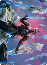 Behold the Multiverse Art Card (Gold-Stamped Signature) [Kaldheim Art Series] - The Mythic Store | 24h Order Processing