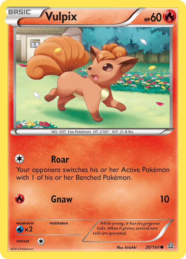 Vulpix (20/160) [XY: Primal Clash] - The Mythic Store | 24h Order Processing