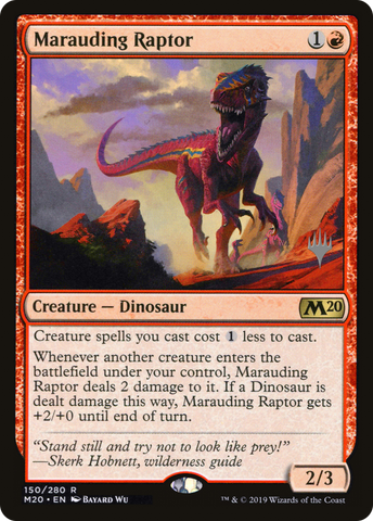 Marauding Raptor (Promo Pack) [Core Set 2020 Promos] - The Mythic Store | 24h Order Processing