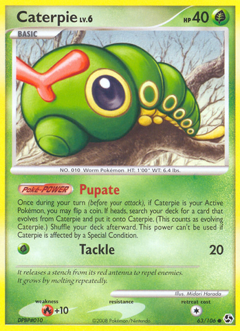 Caterpie (63/106) [Diamond & Pearl: Great Encounters] - The Mythic Store | 24h Order Processing