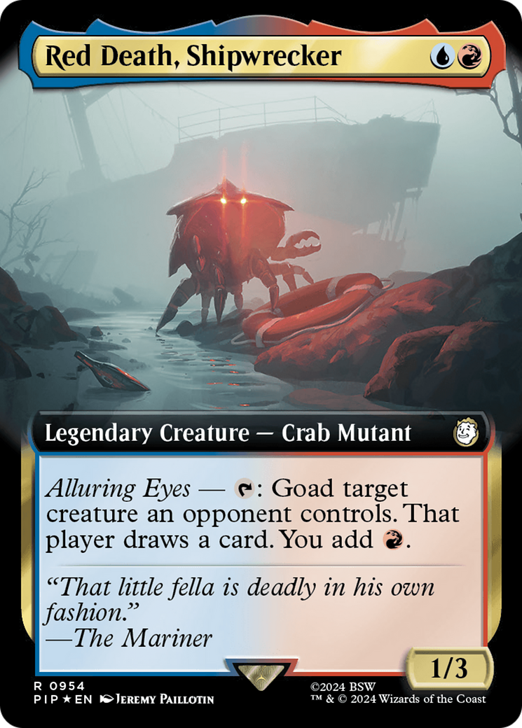 Red Death, Shipwrecker (Extended Art) (Surge Foil) [Fallout] - The Mythic Store | 24h Order Processing