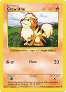 Growlithe (28/102) [Base Set Shadowless Unlimited] - The Mythic Store | 24h Order Processing