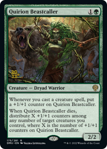 Quirion Beastcaller [Dominaria United Prerelease Promos] - The Mythic Store | 24h Order Processing