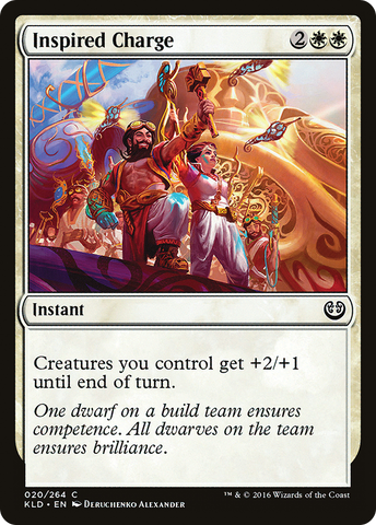 Inspired Charge [Kaladesh] - The Mythic Store | 24h Order Processing