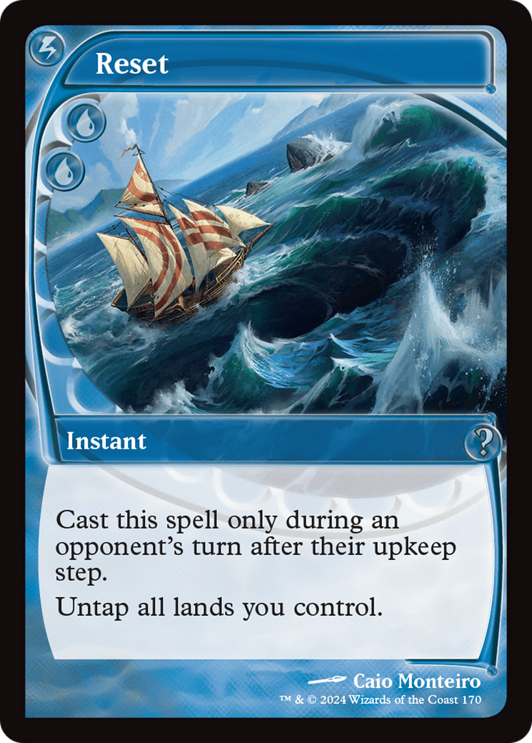 Reset (Future Sight) [Mystery Booster 2] - The Mythic Store | 24h Order Processing