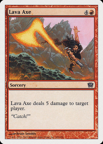 Lava Axe [Ninth Edition] - The Mythic Store | 24h Order Processing