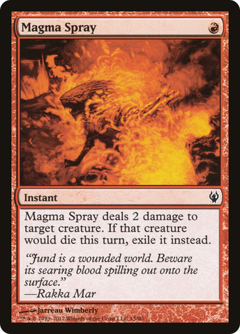 Magma Spray [Duel Decks: Izzet vs. Golgari] - The Mythic Store | 24h Order Processing