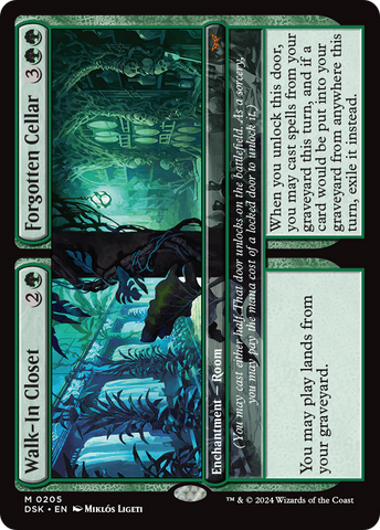 Walk-In Closet // Forgotten Cellar [Duskmourn: House of Horror] - The Mythic Store | 24h Order Processing