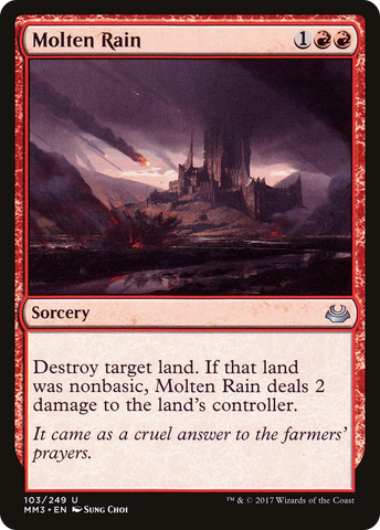 Molten Rain [Modern Masters 2017] - The Mythic Store | 24h Order Processing