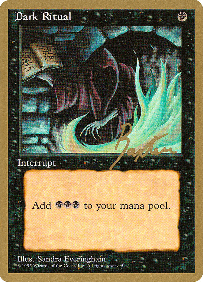 Dark Ritual (George Baxter) [Pro Tour Collector Set] - The Mythic Store | 24h Order Processing