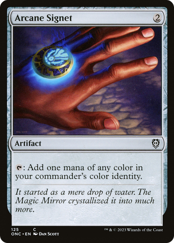 Arcane Signet [Phyrexia: All Will Be One Commander] - The Mythic Store | 24h Order Processing