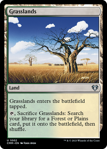 Grasslands [Commander Masters] - The Mythic Store | 24h Order Processing