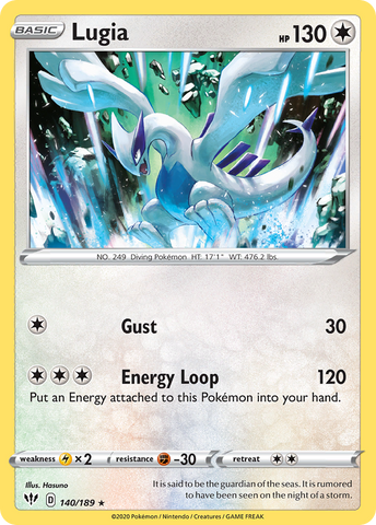 Lugia (140/189) [Sword & Shield: Darkness Ablaze] - The Mythic Store | 24h Order Processing
