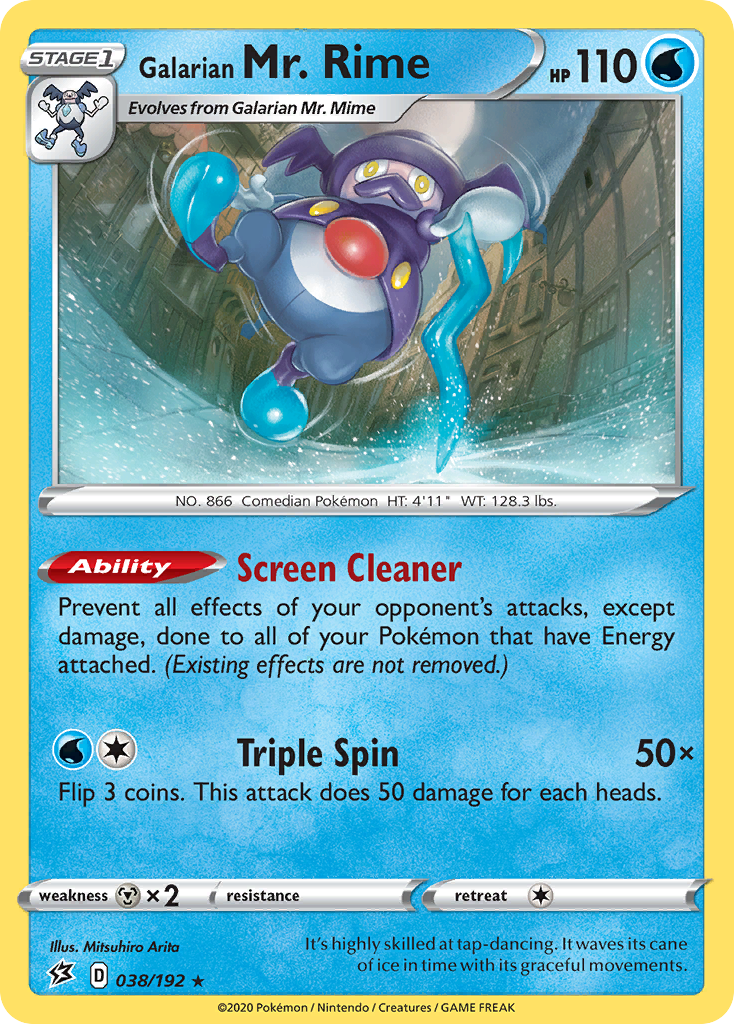 Galarian Mr. Rime (038/192) [Sword & Shield: Rebel Clash] - The Mythic Store | 24h Order Processing