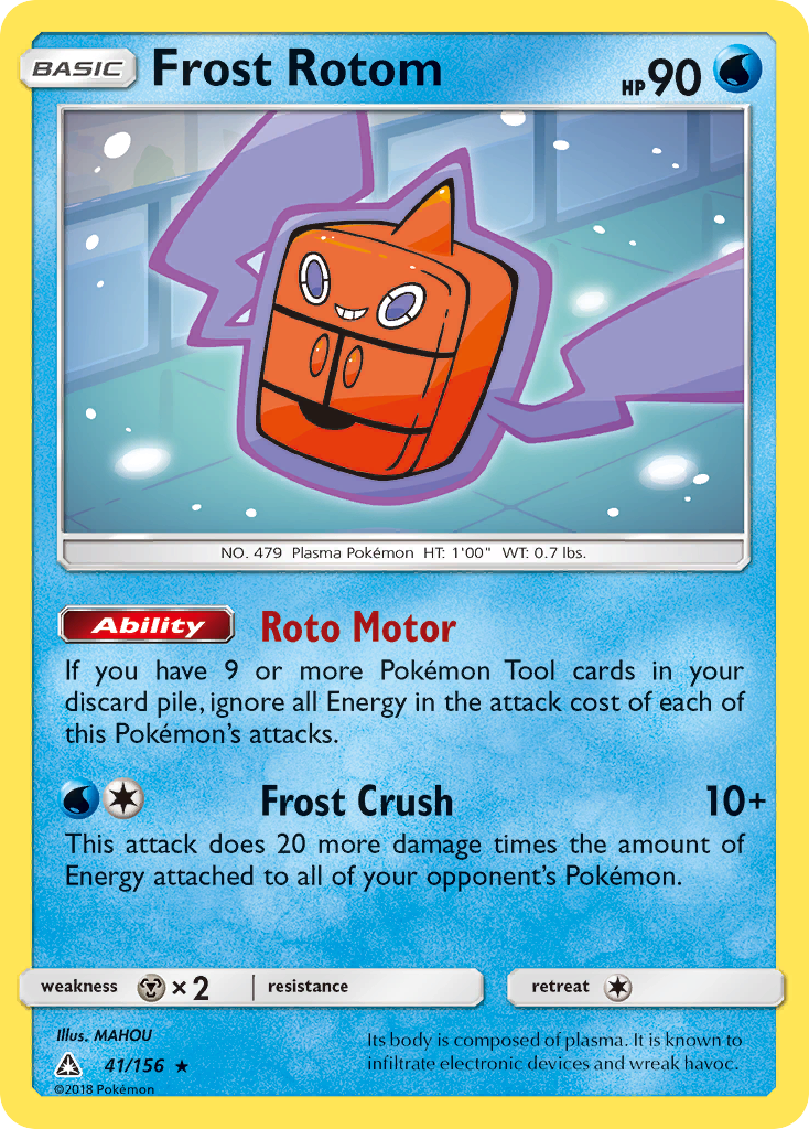 Frost Rotom (41/156) [Sun & Moon: Ultra Prism] - The Mythic Store | 24h Order Processing