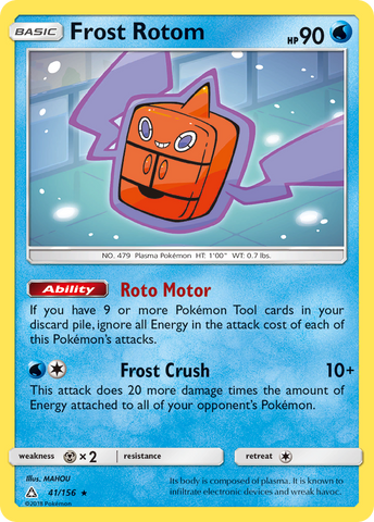 Frost Rotom (41/156) [Sun & Moon: Ultra Prism] - The Mythic Store | 24h Order Processing