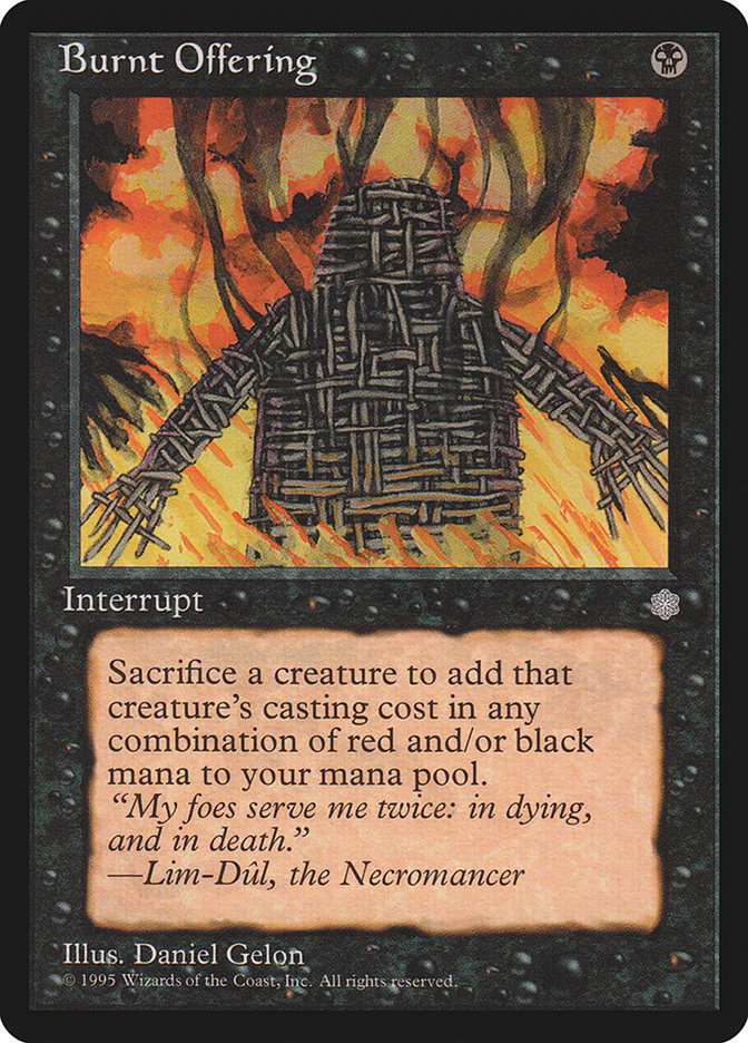 Burnt Offering [Ice Age] - The Mythic Store | 24h Order Processing