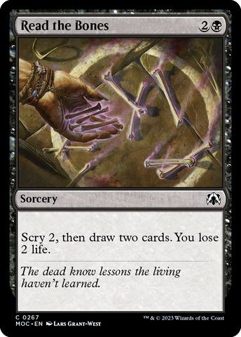 Read the Bones [March of the Machine Commander] - The Mythic Store | 24h Order Processing
