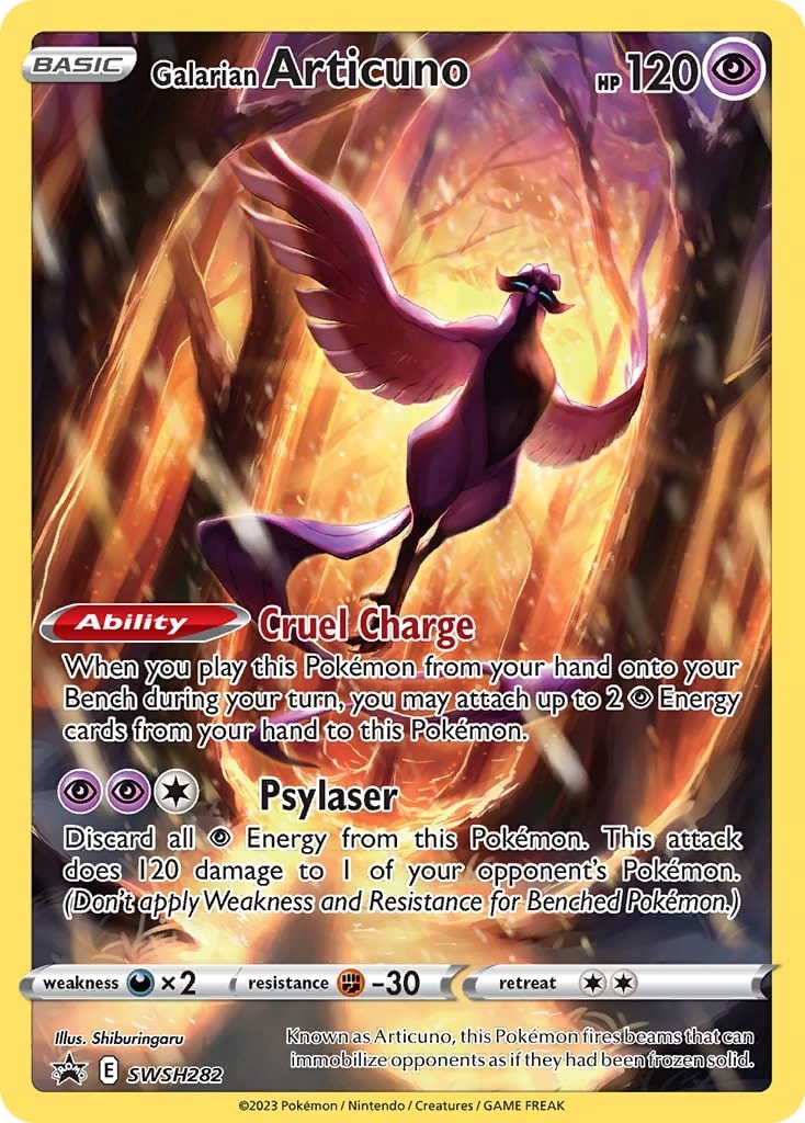 Galarian Articuno (SWSH282) [Sword & Shield: Black Star Promos] - The Mythic Store | 24h Order Processing