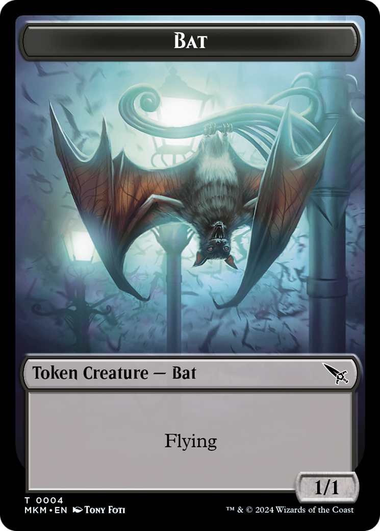 Bat Token [Murders at Karlov Manor Tokens] - The Mythic Store | 24h Order Processing