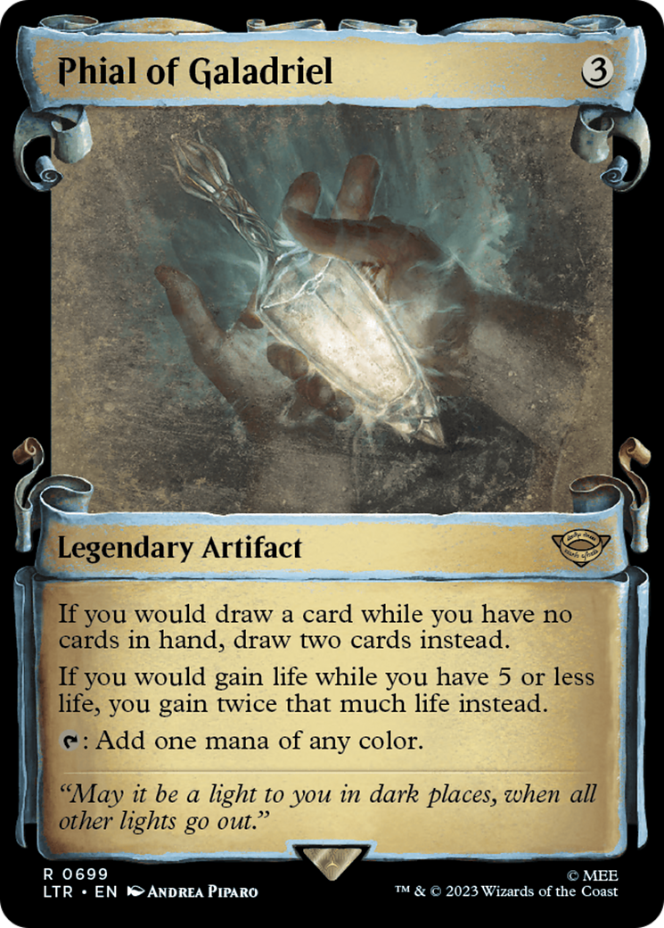 Phial of Galadriel [The Lord of the Rings: Tales of Middle-Earth Showcase Scrolls] - The Mythic Store | 24h Order Processing