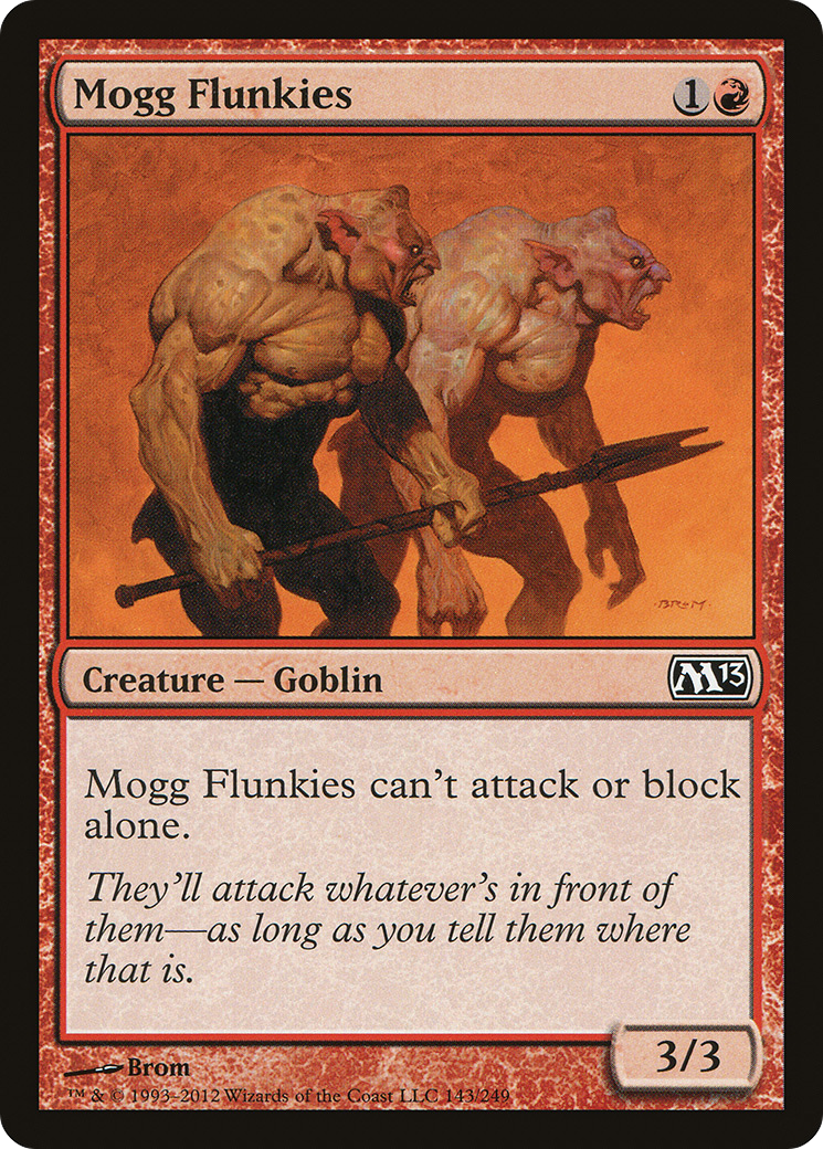 Mogg Flunkies [Magic 2013] - The Mythic Store | 24h Order Processing
