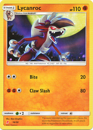 Lycanroc (16/30) [Sun & Moon: Trainer Kit - Lycanroc] - The Mythic Store | 24h Order Processing
