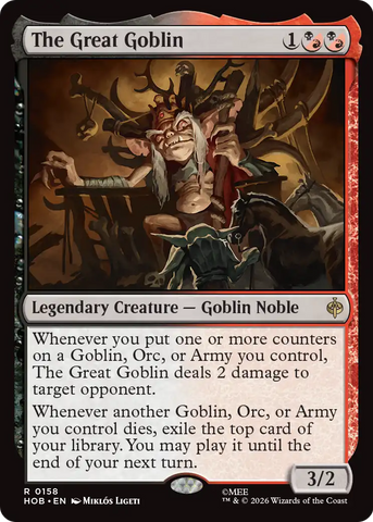 The Great Goblin [The Hobbit] - The Mythic Store | 24h Order Processing
