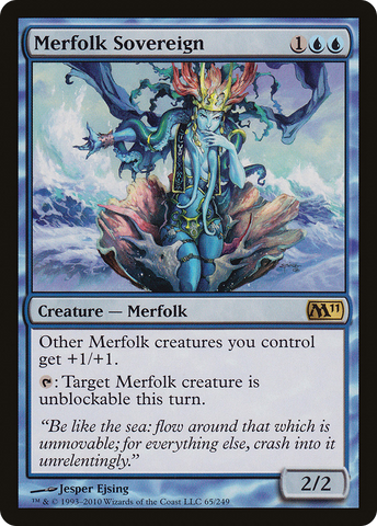 Merfolk Sovereign [Magic 2011] - The Mythic Store | 24h Order Processing