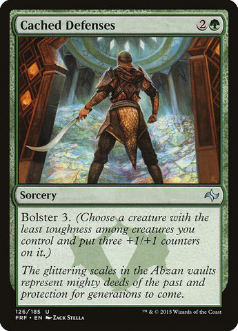 Cached Defenses [Fate Reforged] - The Mythic Store | 24h Order Processing