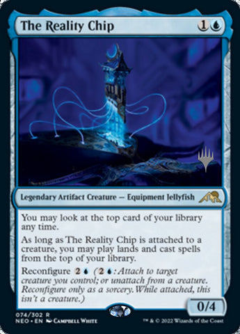 The Reality Chip (Promo Pack) [Kamigawa: Neon Dynasty Promos] - The Mythic Store | 24h Order Processing