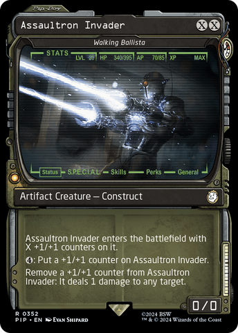 Assaultron Invader - Walking Ballista (Showcase) [Fallout] - The Mythic Store | 24h Order Processing
