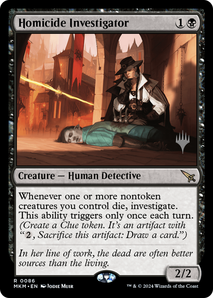 Homicide Investigator (Promo Pack) [Murders at Karlov Manor Promos] - The Mythic Store | 24h Order Processing