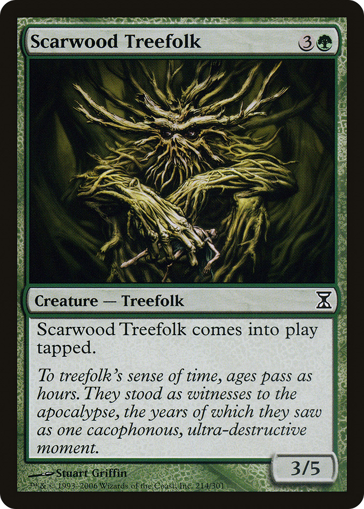 Scarwood Treefolk [Time Spiral] - The Mythic Store | 24h Order Processing