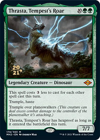Thrasta, Tempest's Roar [Modern Horizons 2 Prerelease Promos] - The Mythic Store | 24h Order Processing