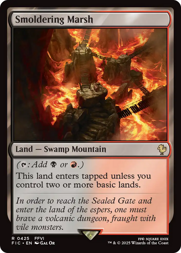Smoldering Marsh [FINAL FANTASY Commander] - The Mythic Store | 24h Order Processing