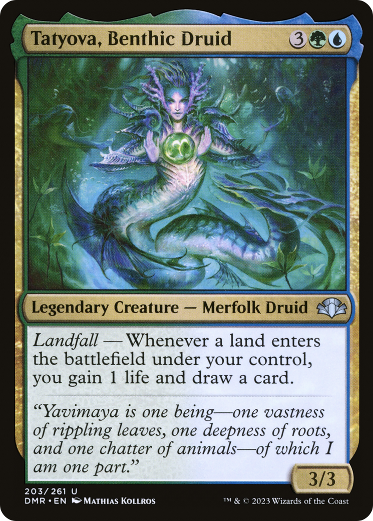 Tatyova, Benthic Druid [Dominaria Remastered] - The Mythic Store | 24h Order Processing