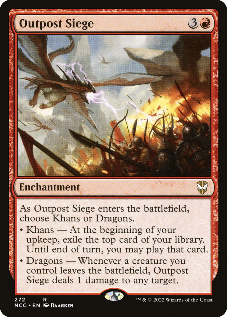 Outpost Siege [Streets of New Capenna Commander] - The Mythic Store | 24h Order Processing