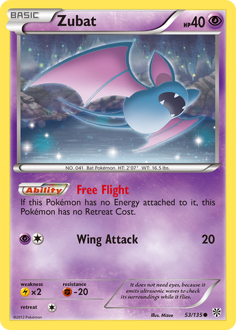 Zubat (53/135) [Black & White: Plasma Storm] - The Mythic Store | 24h Order Processing