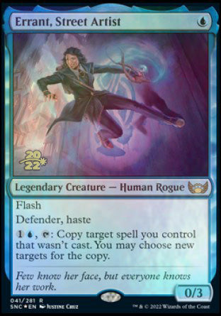 Errant, Street Artist [Streets of New Capenna Prerelease Promos] - The Mythic Store | 24h Order Processing