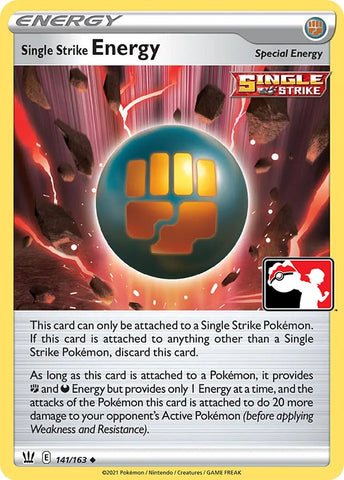 Single Strike Energy (141/163) [Prize Pack Series Two] - The Mythic Store | 24h Order Processing