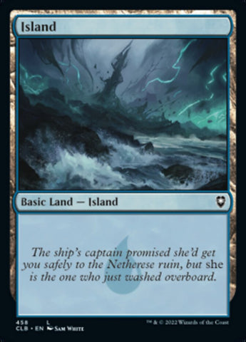 Island (458) [Commander Legends: Battle for Baldur's Gate] - The Mythic Store | 24h Order Processing
