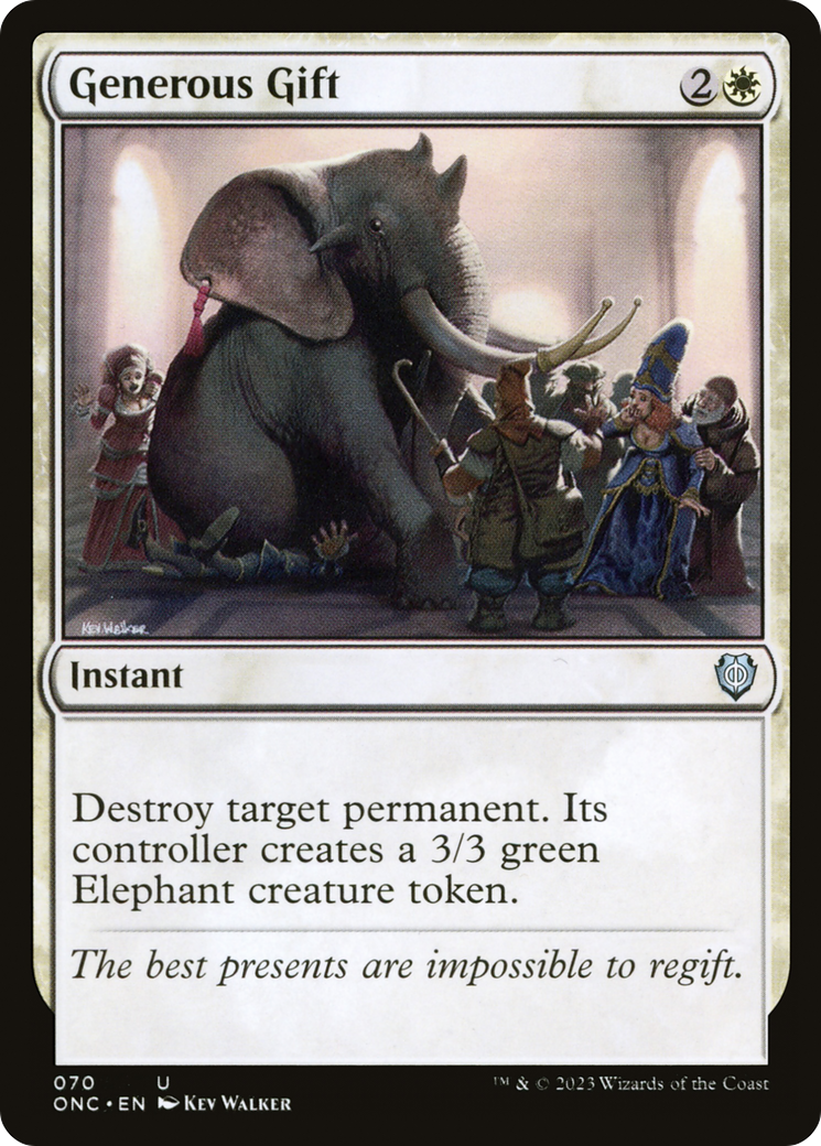 Generous Gift [Phyrexia: All Will Be One Commander] - The Mythic Store | 24h Order Processing