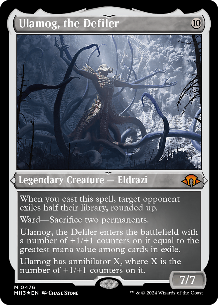 Ulamog, the Defiler (Foil Etched) [Modern Horizons 3] - The Mythic Store | 24h Order Processing