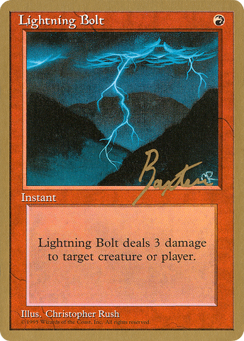 Lightning Bolt (George Baxter) [Pro Tour Collector Set] - The Mythic Store | 24h Order Processing