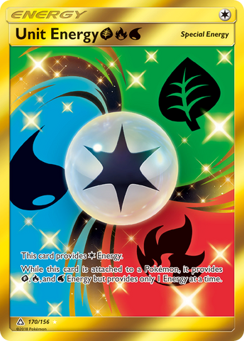 Unit Energy (170/156) (Grass, Fire, Water) [Sun & Moon: Ultra Prism] - The Mythic Store | 24h Order Processing