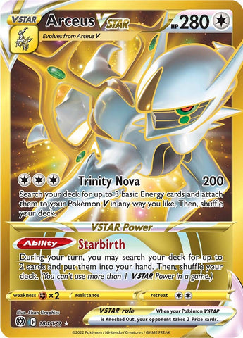 Arceus VSTAR (184/172) [Sword & Shield: Brilliant Stars] - The Mythic Store | 24h Order Processing