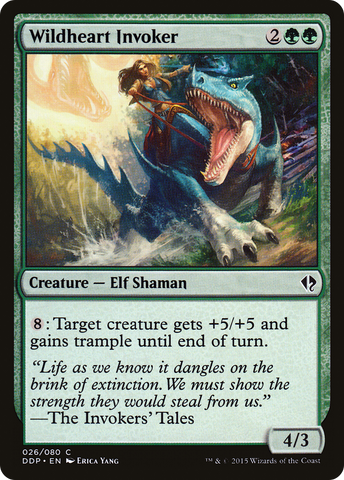 Wildheart Invoker [Duel Decks: Zendikar vs. Eldrazi] - The Mythic Store | 24h Order Processing