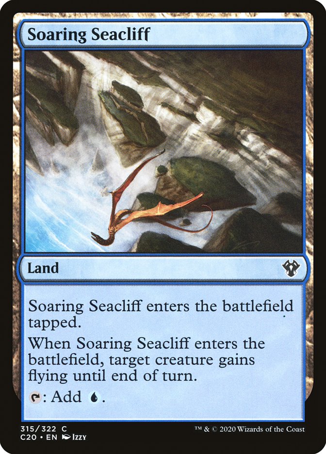 Soaring Seacliff [Commander 2020] - The Mythic Store | 24h Order Processing